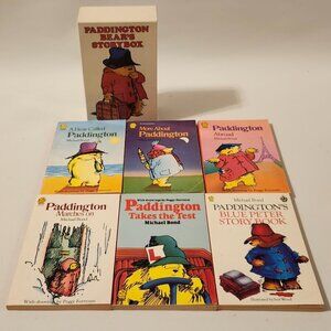 VINTAGE PADDINGTON BEAR'S STORYBOX GIFT SET of 6 Stories